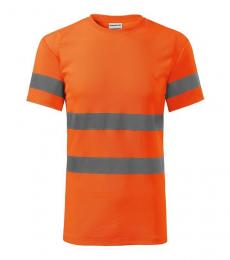 Koszulka unisex RIMECK HV Protect 1V9-fluorescencyjny pomarańczowy
