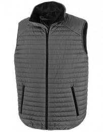 RESULT GENUINE RECYCLED RT239 Recycled Thermoquilt Gilet-Grey/Black