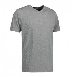 Męski t-shirt techniczny ID YES Active 2030-Grey melange