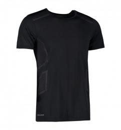 Męski t-shirt bezszwowy GEYSER G21020-Black