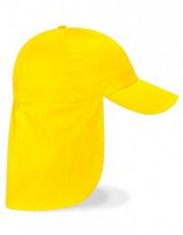 BEECHFIELD B11B Junior Legionnaire Style Cap-Yellow