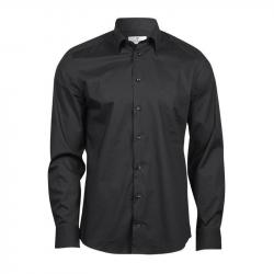 TEE JAYS Stretch Luxury Shirt TJ4024-Black