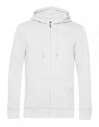 B&C Inspire Zipped Hood Jacket_°– White