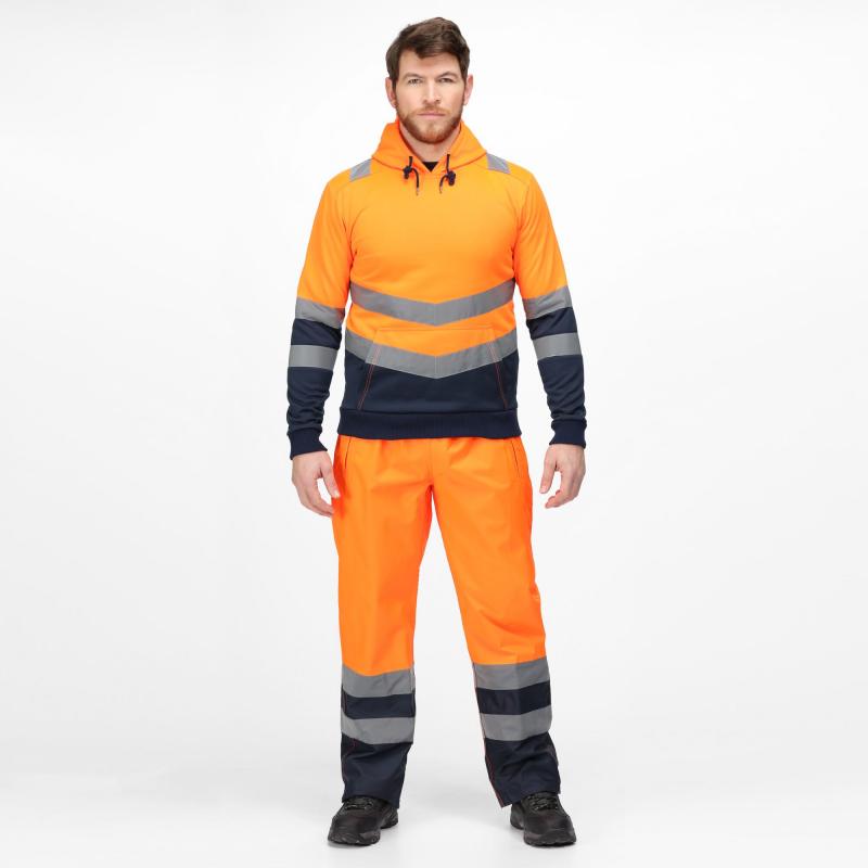 Bluza bezpieczeństwa Regatta Professional PRO HI VIS HOODY-Orange