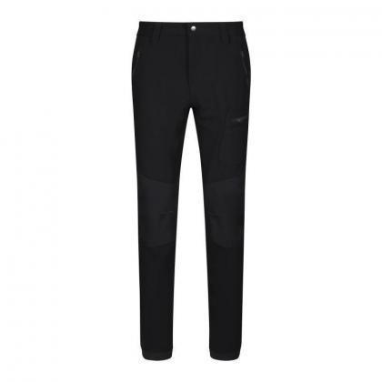 Męskie spodnie softshellowe Regatta Professional PROLITE STRETCH TROUSERS short-Black