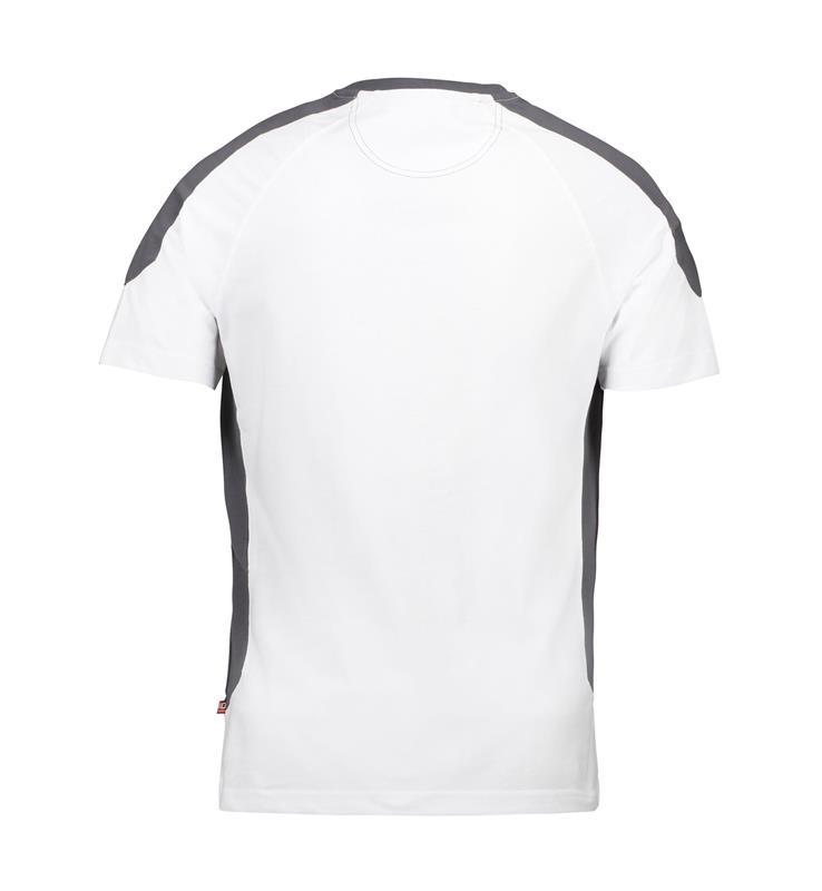 Koszulka unisex PRO WEAR kontrast 0302-White
