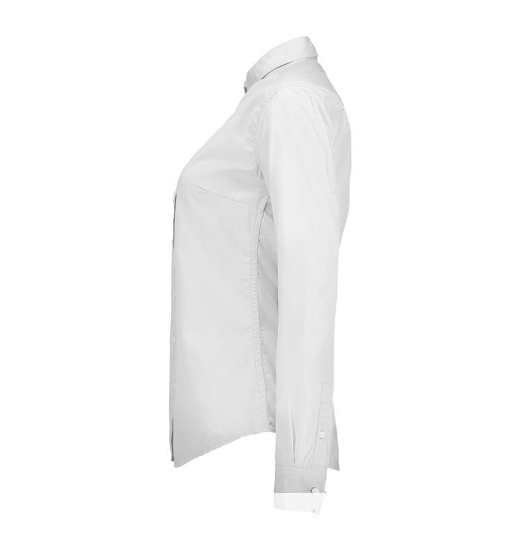 Damska koszula stretchowa casual ID 0241-White