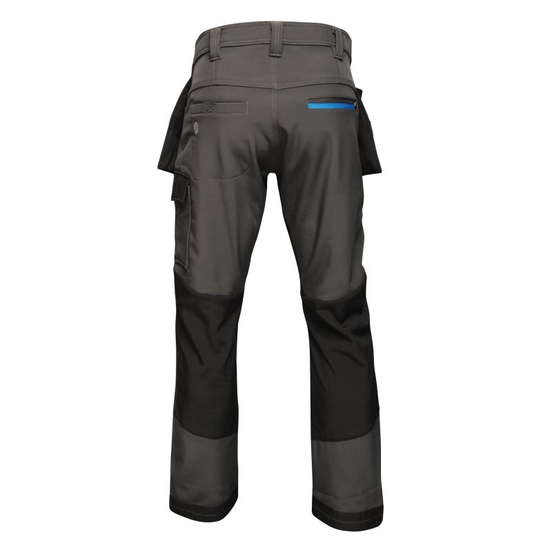Spodnie robocze wzmacniane Regatta Professional STRATEGIC SOFTSHELL TROUSER regular-Ash