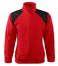 Kurtka polarowa unisex RIMECK Jacket Hi-Q 506-czerwony