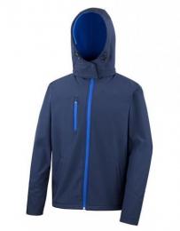 RESULT CORE RT230M Men´s TX Performance Hooded Soft Jacket-Navy/Royal