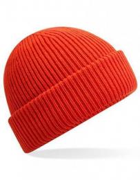 BEECHFIELD B508R Wind Resistant Breathable Elements Beanie-Fire Red