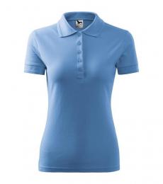 Koszulka damska MALFINI Pique Polo 210-błękitny