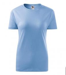 Klasyczna koszulka damska MALFINI Classic New 133-błękitny