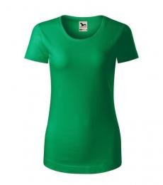 Damski t-shirt koszulka MALFINI Origin 172-zieleń trawy