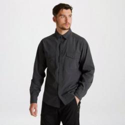 Craghoppers Expert Kiwi Long Sleeved Shirt-Carbon Grey