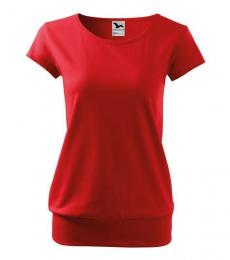 Damska koszulka MALFINI City 120-czerwony