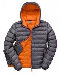 RESULT RT194M Men´s Snow Bird Hooded Jacket-Grey/Orange