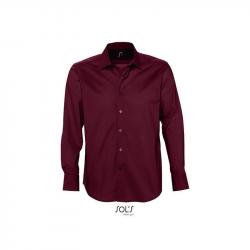 Męska koszula biznesowa SOL'S BRIGHTON-Medium burgundy