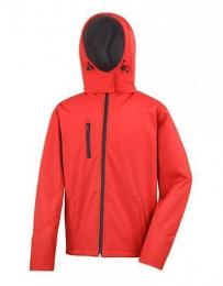 RESULT CORE RT230M Men´s TX Performance Hooded Soft Jacket-Red/Black