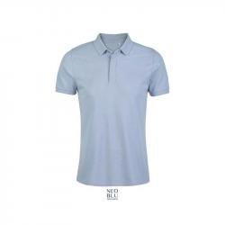 Męska koszulka polo premium NEOBLU OWEN MEN-Soft blue
