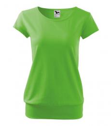 Damska koszulka MALFINI City 120-green apple