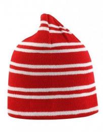 RESULT WINTER ESSENTIALS RC354 Team Reversible Beanie-Red/White/Red