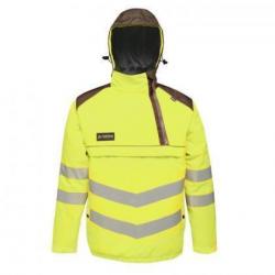 Wodoodporna kurtka ostrzegawcza Regatta Professional TACTICAL HI-VIS BOMBER-Yellow/Grey