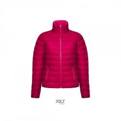 Damska kurtka pikowana SOL'S RIDE WOMEN-Dark pink