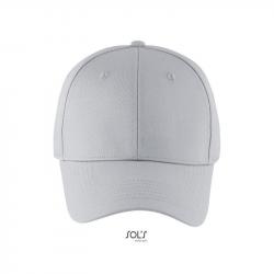 6-panelowa czapka z daszkiem SOL'S BLAZE-Pure grey