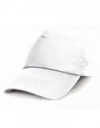 RESULT HEADWEAR RH05J Junior Cotton Cap-White
