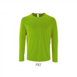 Męska koszulka sportowa z długim rękawem SOL'S SPORTY LSL MEN-Neon green