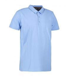 Męska koszulka polo premium ID 0534-Light blue
