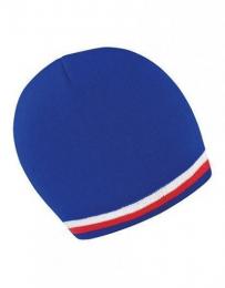 RESULT WINTER ESSENTIALS RC368 National Beanie-Royal/White/Red