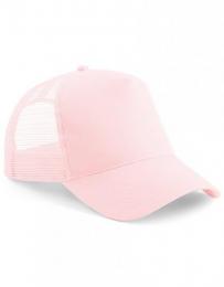 BEECHFIELD B640 Snapback Trucker-Pastel Pink/Pastel Pink