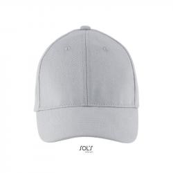 6-panelowa czapka z daszkiem SOL'S BUFFALO-Pure grey